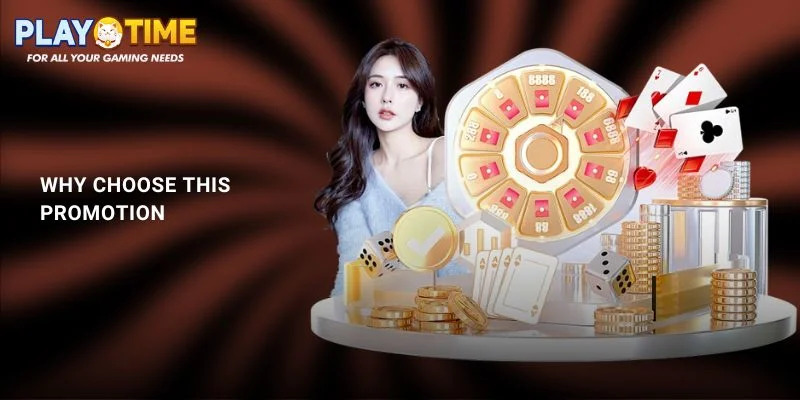 PlayTime First Deposit Bonus - Up to ₱5,000 for New Players 3 Why Choose This Promotion (2)